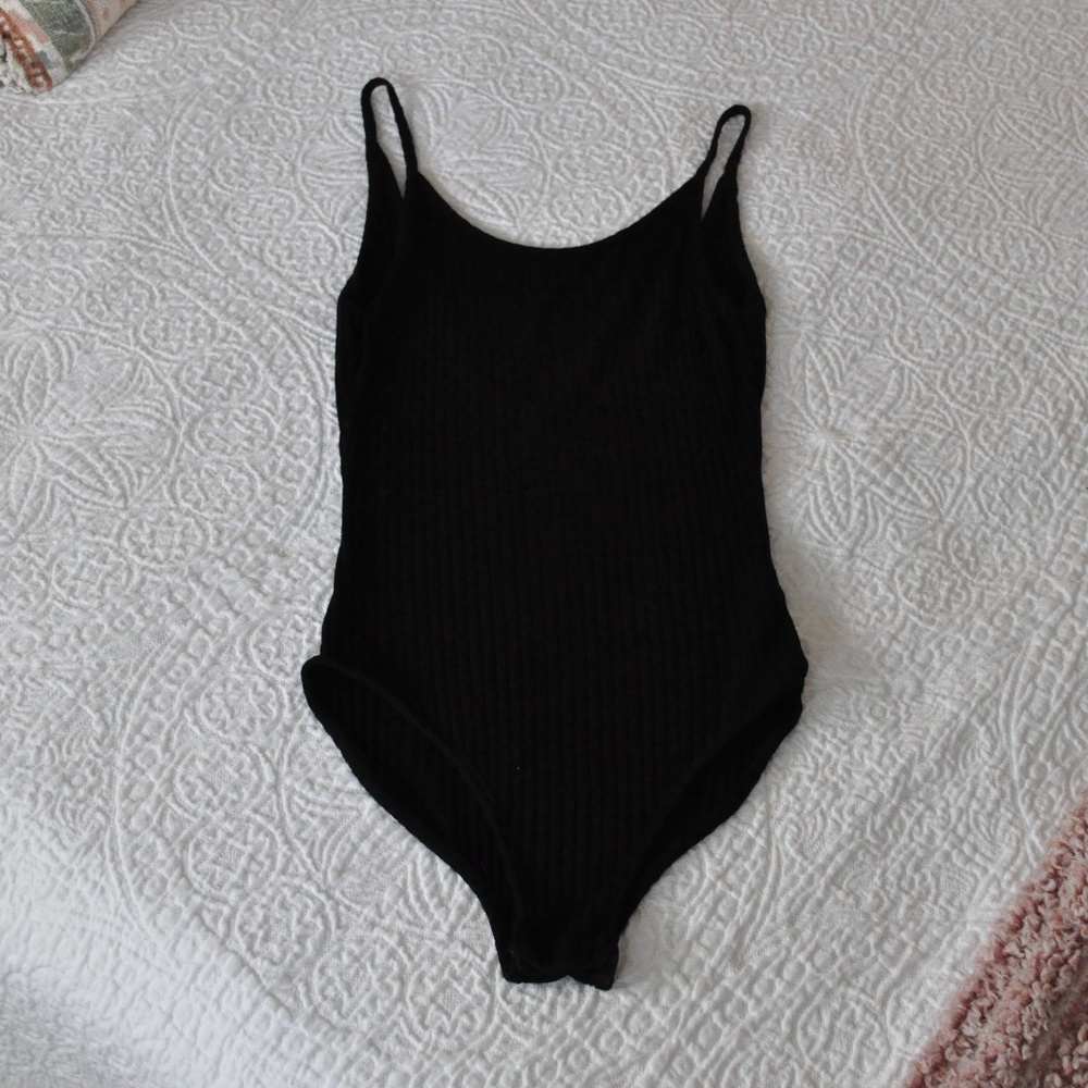 UO Out From Under Ribbed Bodysuit